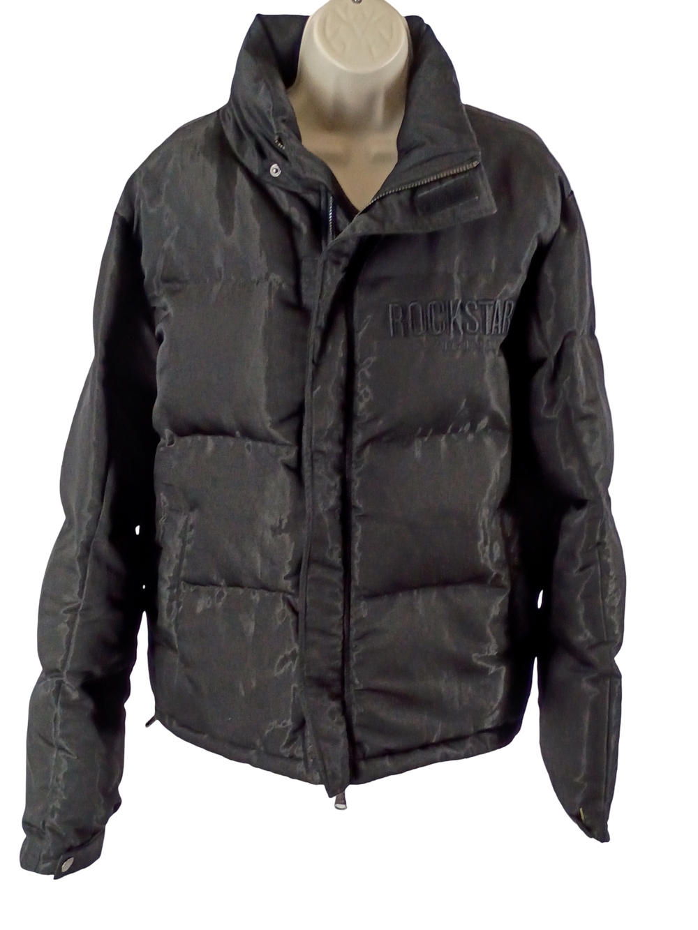 Rockstar Women's Black Puffer Insulated Jacket